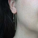 Pyrite Thread Earrings
