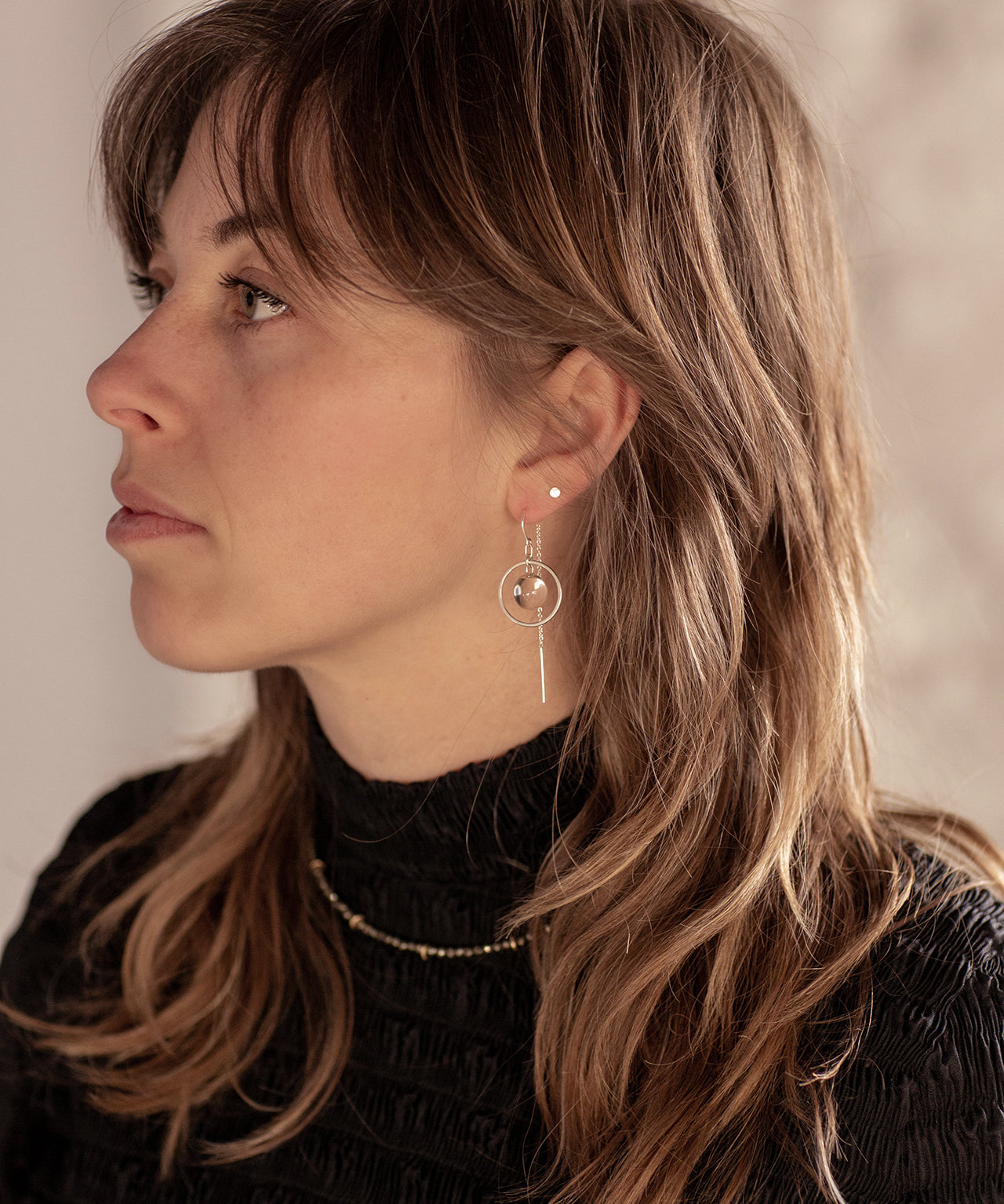 divination thread earrings