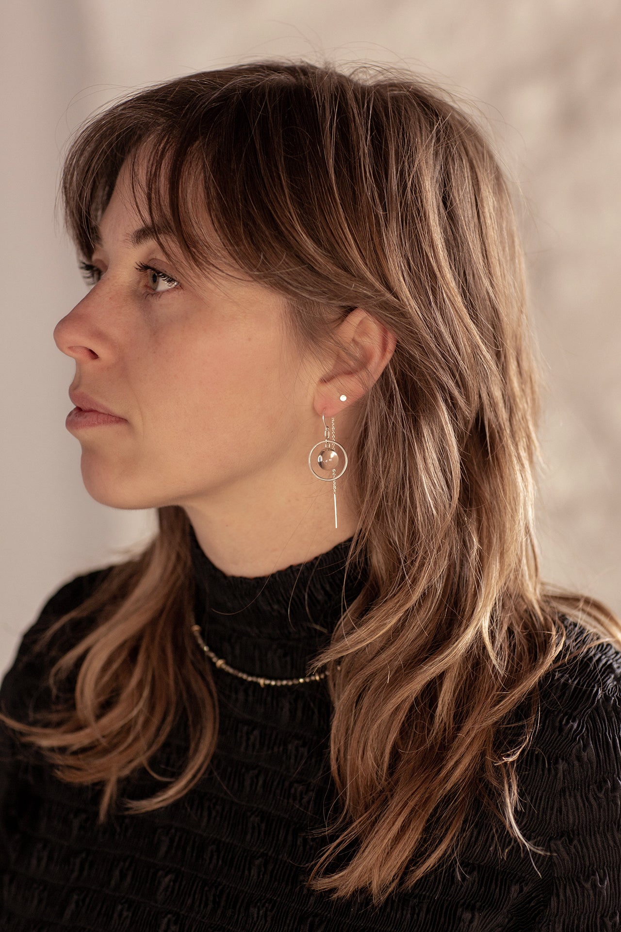 divination thread earrings