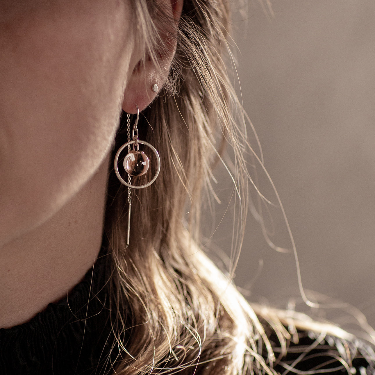 divination thread earrings