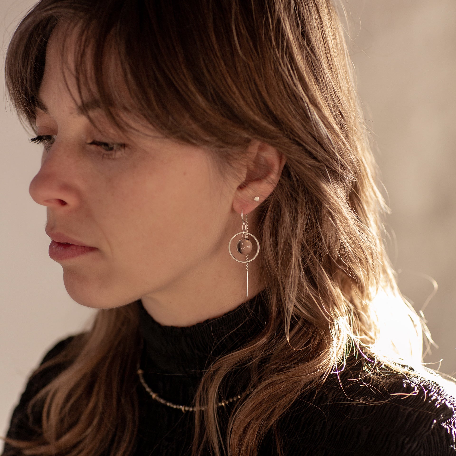 divination thread earrings