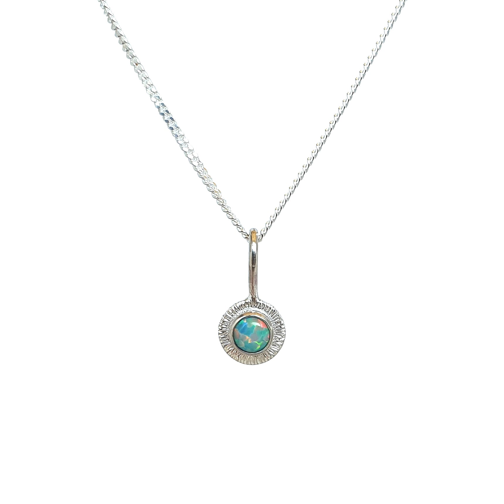 Emily Eliza Arlotte Handcrafted Fine Jewellery - Handmade Australian Tasmanian Jewelry Ethically Made Sustainable Recycled Gold 9ct Sterling Silver Pendant Gemstone Opal Contemporary Dainty Statement Unique Trendy Modern Necklace Boho Bohemian Gypsy Witchy Alternative Style Festival Fashion