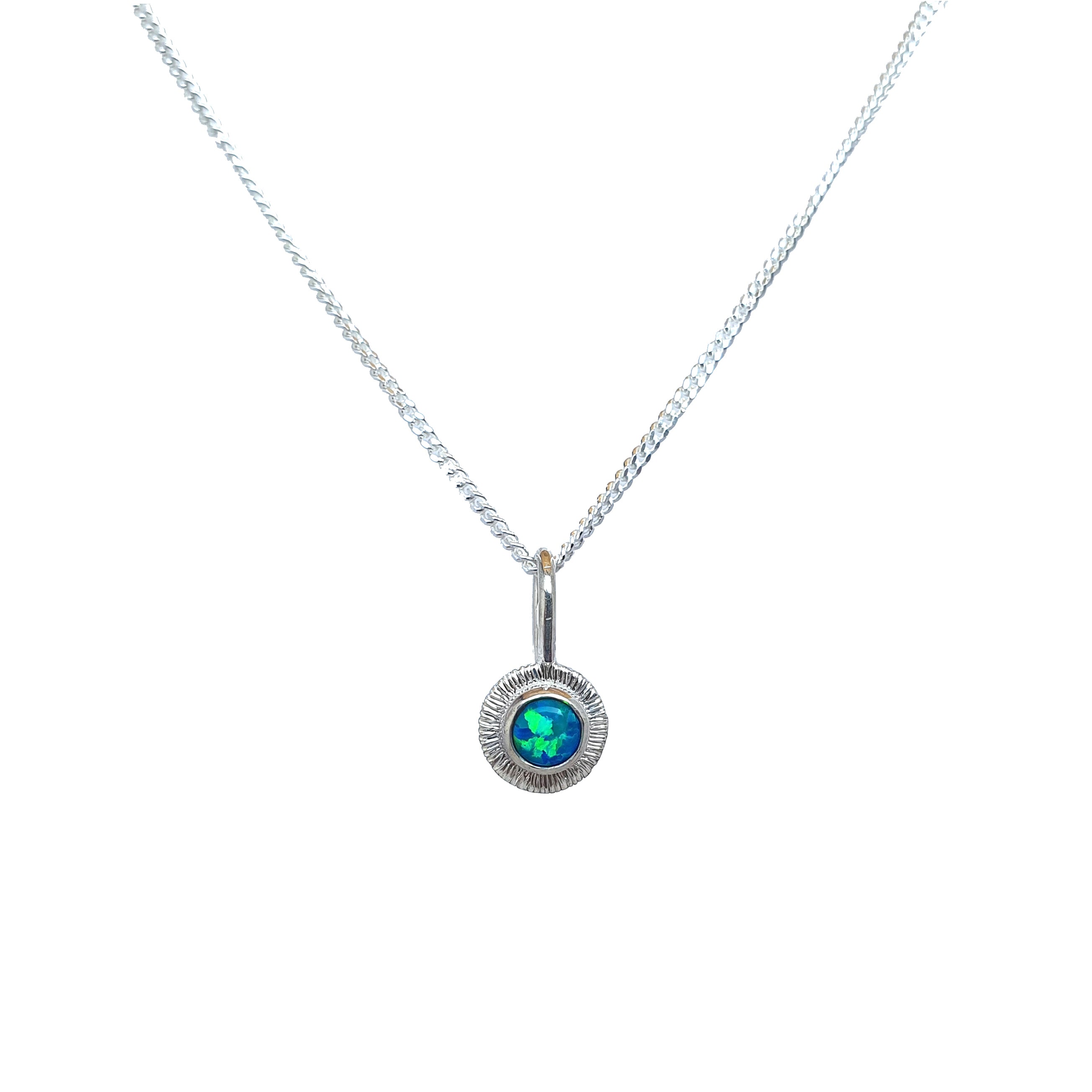 Emily Eliza Arlotte Handcrafted Fine Jewellery - Handmade Australian Tasmanian Jewelry Ethically Made Sustainable Recycled Gold 9ct Sterling Silver Pendant Gemstone Opal Contemporary Dainty Statement Unique Trendy Modern Necklace Boho Bohemian Gypsy Witchy Alternative Style Festival Fashion