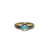 Magical Crystal Opal Gold Ring
