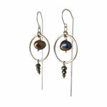 Emily Eliza Arlotte Handcrafted Fine Jewellery - Handmade Australian Tasmanian Jewelry Ethically Made Sustainable Recycled Sterling Silver Earrings Circle Pearl Pyrite Thread Stud Yoga Art Deco Contemporary Dainty Statement Unique Trendy Modern Necklace Boho Bohemian Gypsy Witchy Alternative Style Festival Fashion