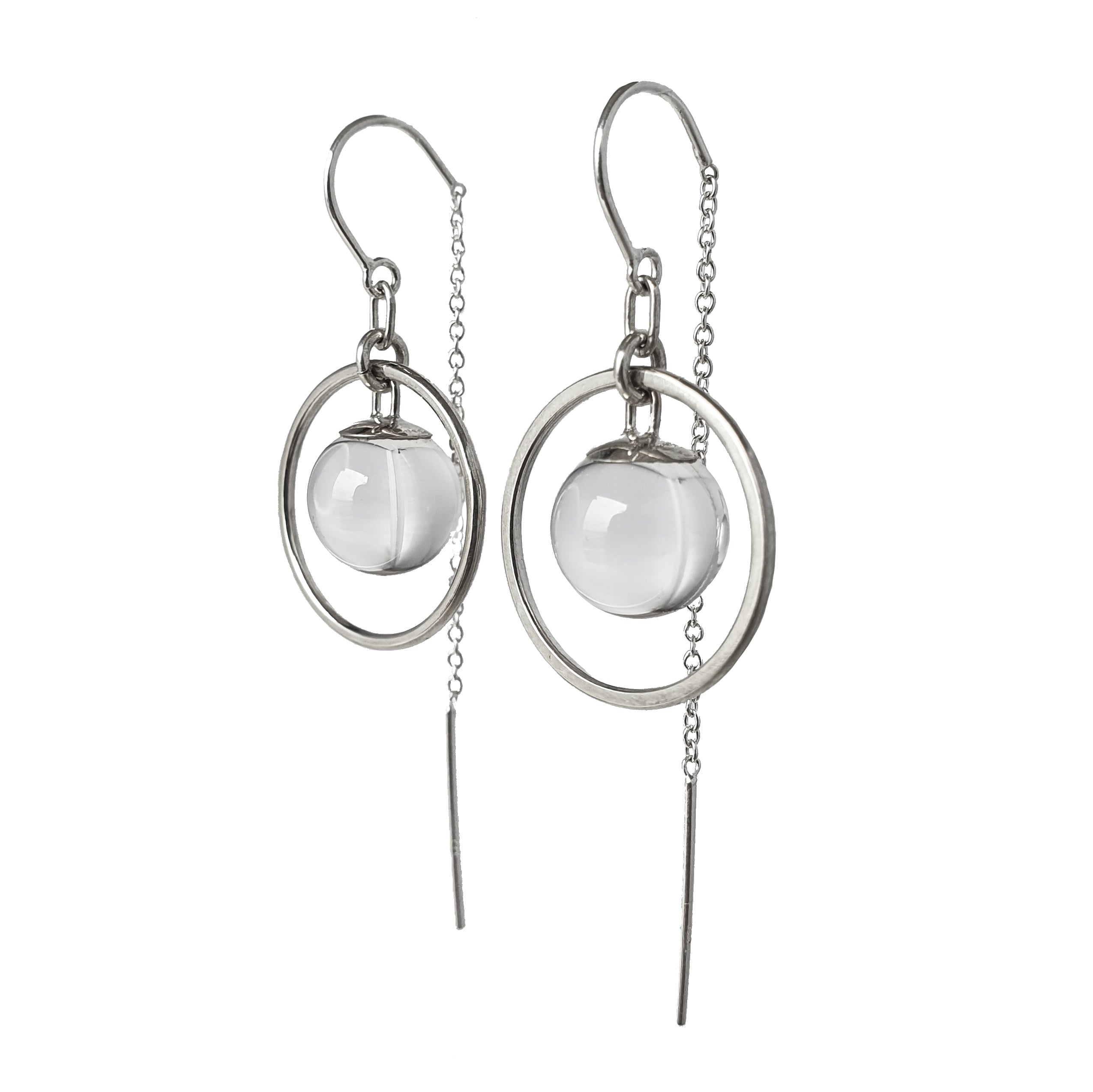 divination thread earrings