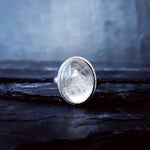 Emily Eliza Arlotte Handcrafted Fine Jewellery - Handmade Australian Tasmanian Jewelry Quartz Inclusions Gemstone Crystal Recycled Sterling Silver Ring Contemporary Chunky Statement Unique Trendy Modern Necklace Boho Bohemian Gypsy Witchy Alternative Style Festival Fashion Shop Online Boutique 